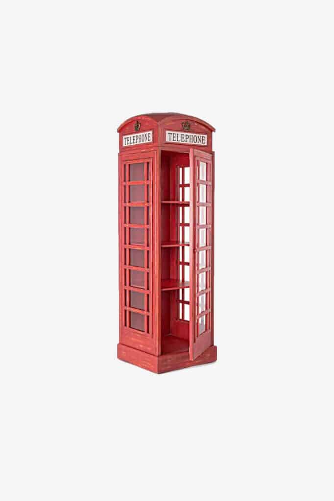 Grand Décor - Cabine Téléphonique Traditionnelle Red London