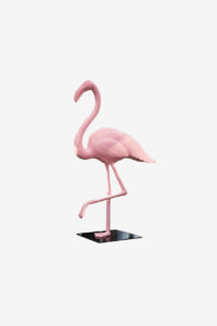 Grand Décor - Flamingo Flamant Rose en Résine